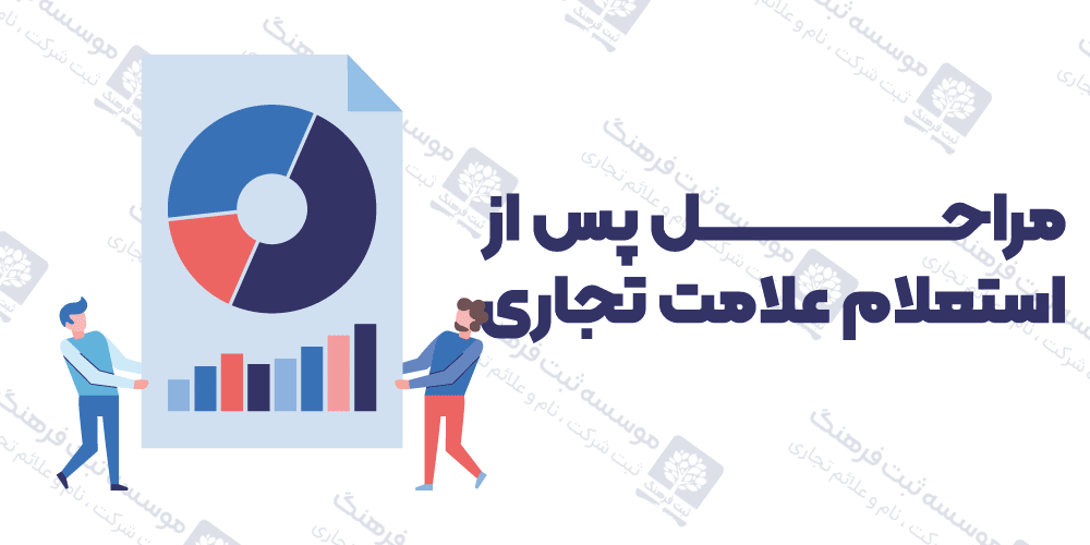 مراحل پس از استعلام علامت تجاری