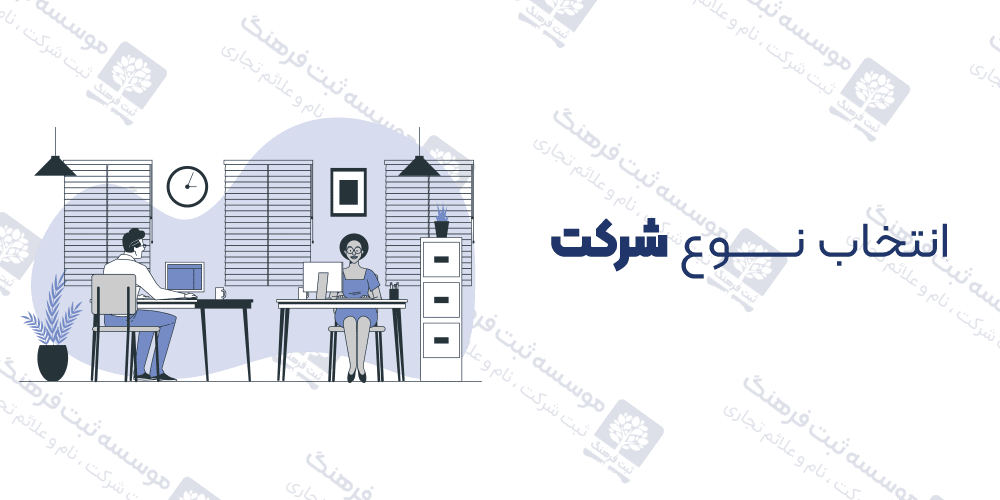 انتخاب نوع شرکت