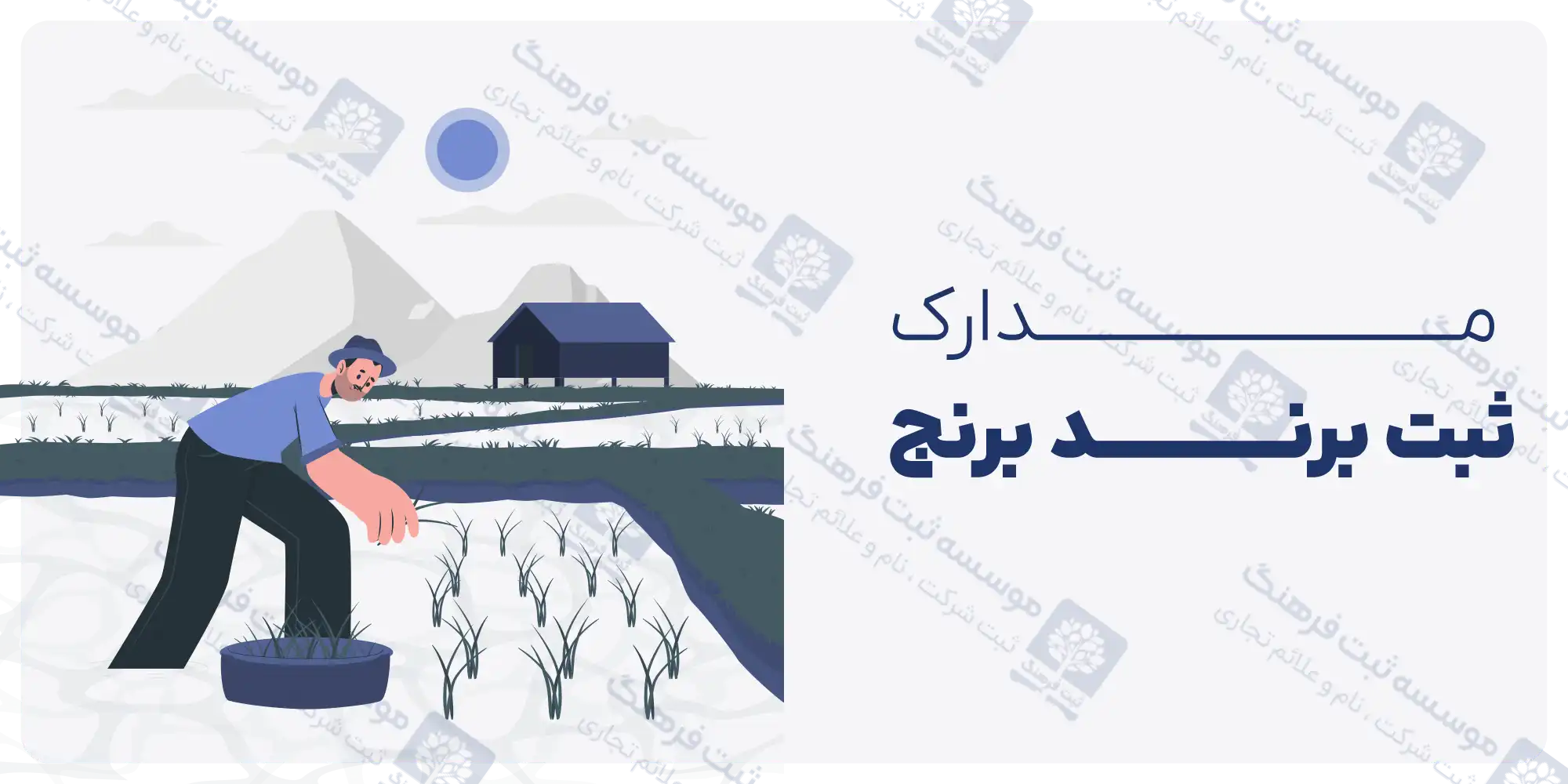 مدارک ثبت برند برنج