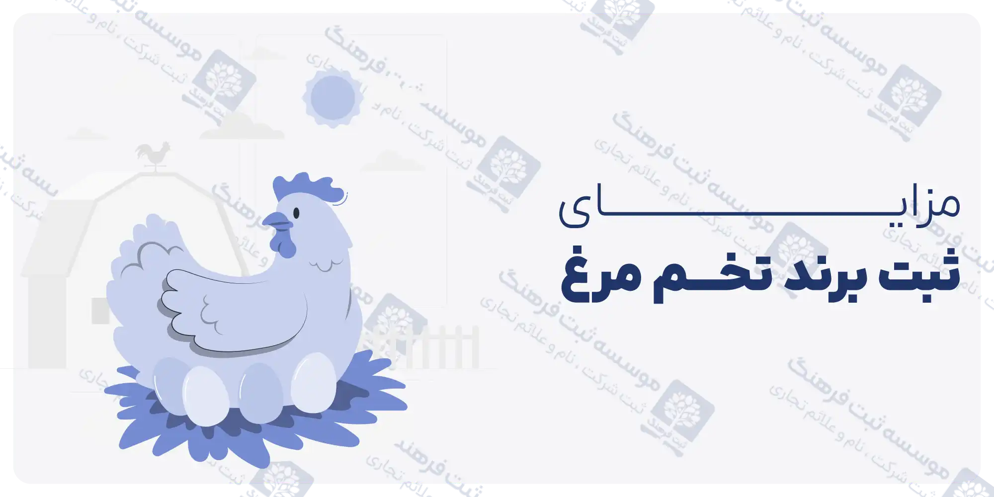 مزایای ثبت برند تخم مرغ