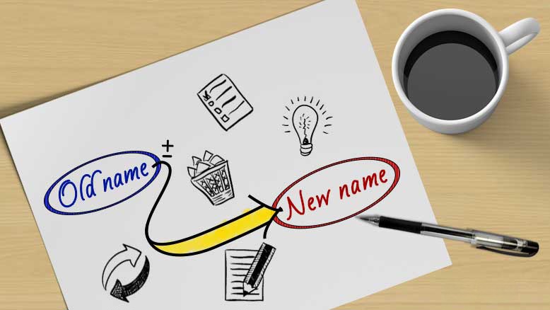 تغییر نام شرکت